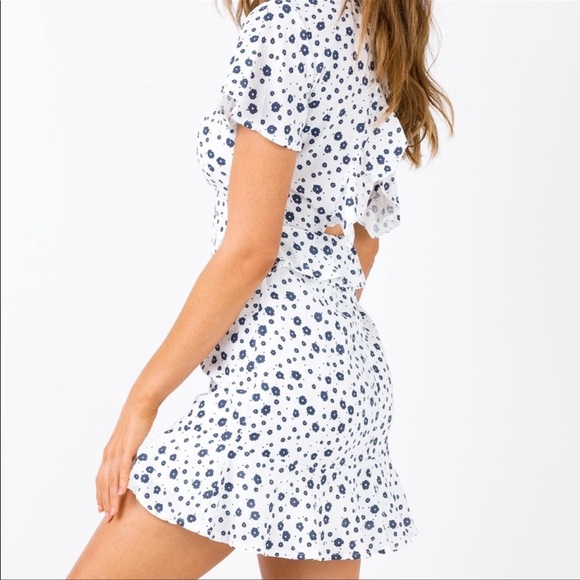 Princess Polly Nate Mini Dress White - Picture 2 of 9